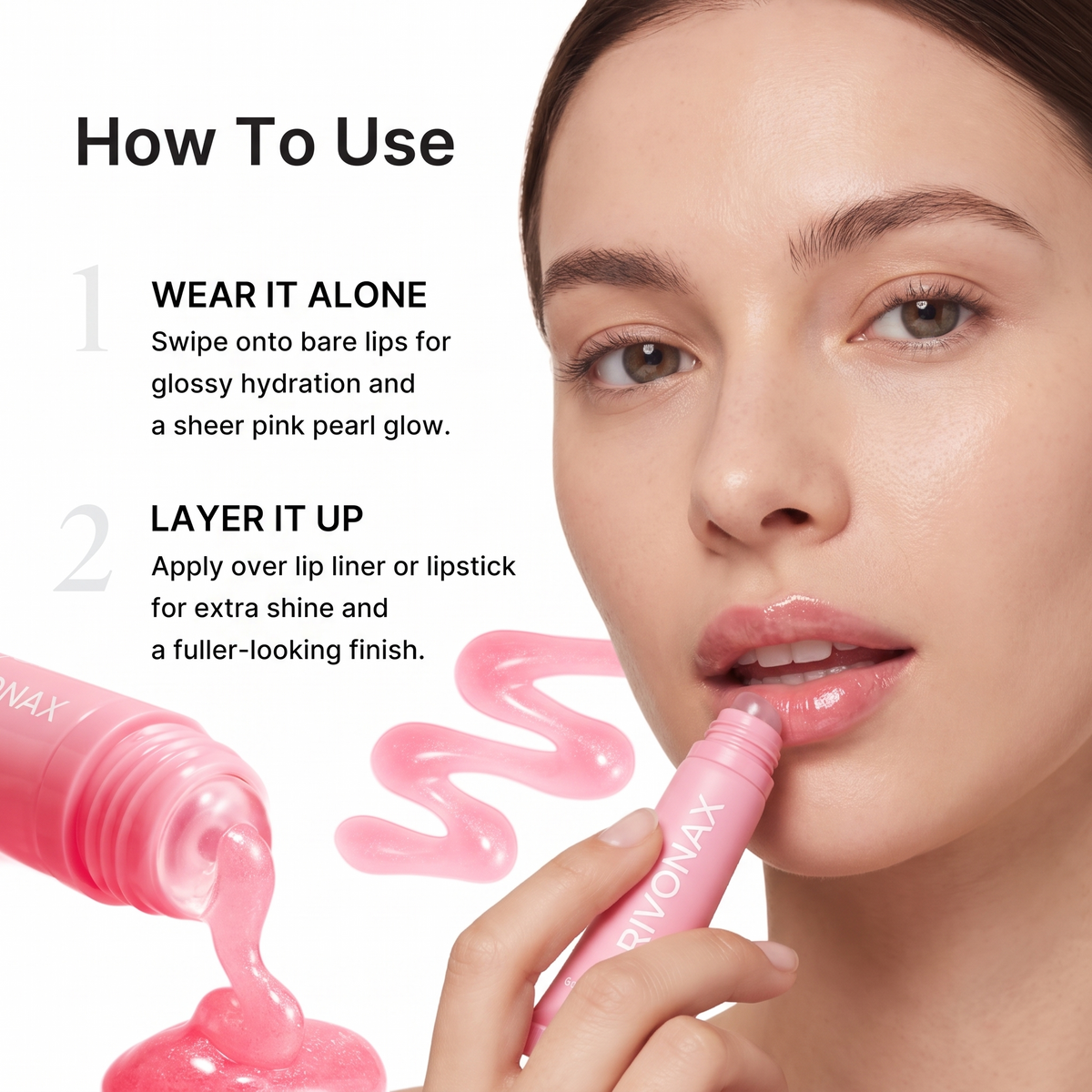 PDRN Peptide Glossy Lip Balm