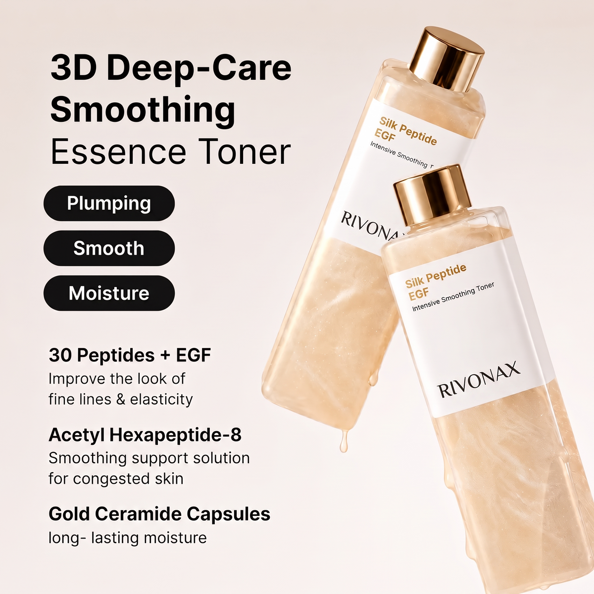 Silk Peptide EGF Toner