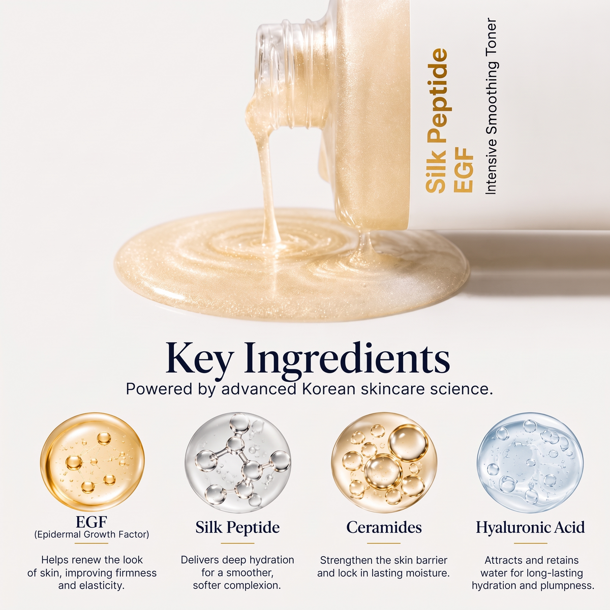 Silk Peptide EGF Toner