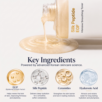Silk Peptide EGF Toner